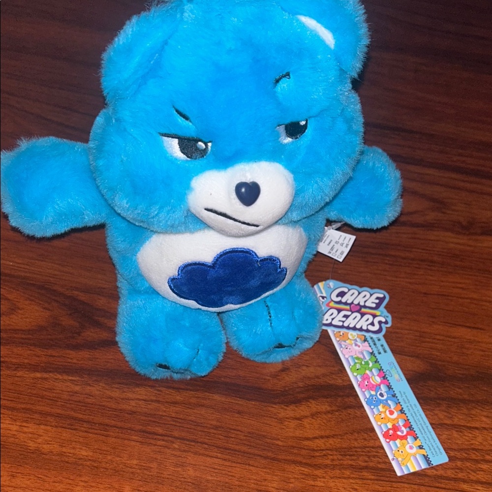 NWTS Care Bears Grumpy Blue Plush 9”